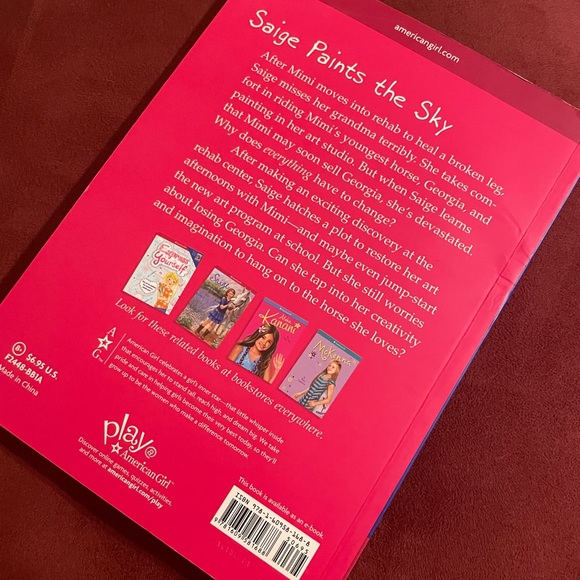 American Girl book ‘Saige Paints the Sky’ - Picture 2 of 2